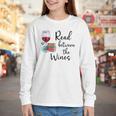 Read Between The Wines Im Just a Girl Who Loves Books & Wine Youth Long Sleeve Tee Read Between The Wines Im Just a Girl Who Loves Books & Wine Youth Long Sleeve Tee