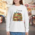Reading Books Librarian Reader Nerd I'm Ok Teacher School Youth Long Sleeve Tee Reading Books Librarian Reader Nerd I'm Ok Teacher School Youth Long Sleeve Tee