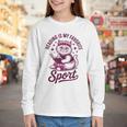 Reading Is My Favorite Sport Cat And Book Lover Women Youth Long Sleeve Tee Reading Is My Favorite Sport Cat And Book Lover Women Youth Long Sleeve Tee