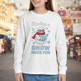 Reading Is Snow Much Fun Book Lover Winter Snowman Humor Youth Long Sleeve Tee Reading Is Snow Much Fun Book Lover Winter Snowman Humor Youth Long Sleeve Tee
