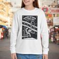 Reading Between The Timelines Time Travel Books Youth Long Sleeve Tee