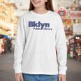 Retro Brooklyn Public Library NY New York Book Lover Youth Long Sleeve Tee Retro Brooklyn Public Library NY New York Book Lover Youth Long Sleeve Tee