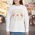 Retro A Day Without Reading Is Like Just Kidding Book Lover Youth Long Sleeve Tee
