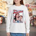 Retro Vampire Book Cover Style Stay Hydrated Halloween Youth Long Sleeve Tee Retro Vampire Book Cover Style Stay Hydrated Halloween Youth Long Sleeve Tee