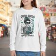 Romance Reader Good Girls Read Spicy Books Halloween Costume Youth Long Sleeve Tee Romance Reader Good Girls Read Spicy Books Halloween Costume Youth Long Sleeve Tee