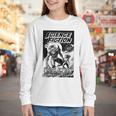Science Fiction Writer At Work Vintage Book Cover Youth Long Sleeve Tee Science Fiction Writer At Work Vintage Book Cover Youth Long Sleeve Tee