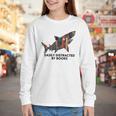 Shark Costume Teens Books Nerds Shark Stuffed Animal Sharks Youth Long Sleeve Tee
