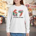 Six Seven 67 If You Know You Know 6 7 Reading Books Youth Long Sleeve Tee