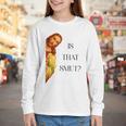 Is That Smut Jesus Book Spicy Smutty Books Youth Long Sleeve Tee