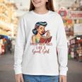 Smutty Spicy Book Reader Spread Those Pages Like A Good Girl Youth Long Sleeve Tee