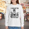 Smutty Spicy Book Smut Reader I Look Better Bent Over A Book Youth Long Sleeve Tee Smutty Spicy Book Smut Reader I Look Better Bent Over A Book Youth Long Sleeve Tee
