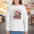 Spicy Books Spread Those Pages Like A Good Girl Dark Romance Youth Long Sleeve Tee