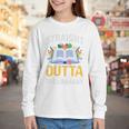 Straight Outta The Library Book Lover Men Women Premium Tri-Blend Youth Long Sleeve Tee