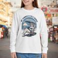 My Summer Is Fully Booked Fun Girls Summer Book Lovers Youth Long Sleeve Tee