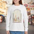 Tale As Old As Time Rose Candle And Book Youth Long Sleeve Tee