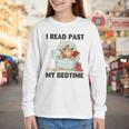 Vintage I Read Past My Bedtime Cute Sleeping Bear Book Lover Youth Long Sleeve Tee Vintage I Read Past My Bedtime Cute Sleeping Bear Book Lover Youth Long Sleeve Tee