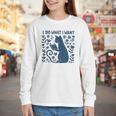 I Do What I Want Cat Reading Book Boho Flowers Vintage Youth Long Sleeve Tee I Do What I Want Cat Reading Book Boho Flowers Vintage Youth Long Sleeve Tee