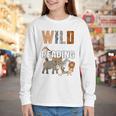 Wild About Reading Book Reader Book Nerd Book Reading Lover Premium Tri-Blend Youth Long Sleeve Tee