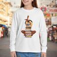Woman And Books Stack Afro Girl Book Lover Premium Tri-Blend Youth Long Sleeve Tee Woman And Books Stack Afro Girl Book Lover Premium Tri-Blend Youth Long Sleeve Tee