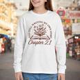 Women's Chapter 21 Book Readers Flower Lovers 21st Birthday Girls Youth Long Sleeve Tee Women's Chapter 21 Book Readers Flower Lovers 21st Birthday Girls Youth Long Sleeve Tee