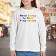 Women's Read Books Be Kind Stay Weird Book Lover Rainbow Youth Long Sleeve Tee Women's Read Books Be Kind Stay Weird Book Lover Rainbow Youth Long Sleeve Tee