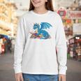 In A World Full Of Bookworms Be A Book Dragon Youth Long Sleeve Tee