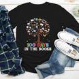 100 Days Of School 100th Day In The Books Reading Teacher Youth Long Sleeve Tee 100 Days Of School 100th Day In The Books Reading Teacher Youth Long Sleeve Tee