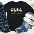 100 Days Of School Cute Goose Coffee Books Teacher Life Youth Long Sleeve Tee