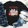 100th Day Of School Teachers 100 Days Of Coffee Chaos Books Youth Long Sleeve Tee