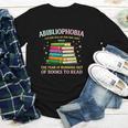 Abibliophobia Bibliophilia Abibliophobia Book Lovers Youth Long Sleeve Tee Abibliophobia Bibliophilia Abibliophobia Book Lovers Youth Long Sleeve Tee