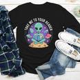 Alien Reader Reading Teacher Librarian Book Lover Youth Long Sleeve Tee