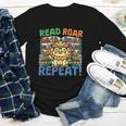 Animals Read Reading Book Library First Day Of School Kids Youth Long Sleeve Tee