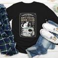Anti-Social Book-Club Cat Graphic Youth Long Sleeve Tee