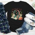 Audiobook Girlie Headphones Book Tea Love Youth Long Sleeve Tee Audiobook Girlie Headphones Book Tea Love Youth Long Sleeve Tee