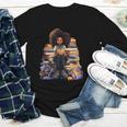 Back To School Afro Melanin Girl Reading Book Bookworm Youth Long Sleeve Tee Back To School Afro Melanin Girl Reading Book Bookworm Youth Long Sleeve Tee