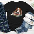 Basset Hound Books Dog Breed Graphic Youth Long Sleeve Tee Basset Hound Books Dog Breed Graphic Youth Long Sleeve Tee