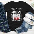 Bella Ciao Goodbye Beautiful Skull Book Of Dark Magic Occult Youth Long Sleeve Tee Bella Ciao Goodbye Beautiful Skull Book Of Dark Magic Occult Youth Long Sleeve Tee