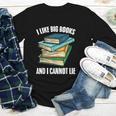 I Like Big Books And I Cannot Lie Book Reading Book Lover Youth Long Sleeve Tee
