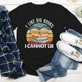 I Like Big Books Librarian Reading Teacher Book Lover Youth Long Sleeve Tee