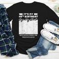 Birthday It's My 40th Birthday Guest Book Birthday Party Youth Long Sleeve Tee