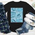 Blue Comic Book Blue Graphic Youth Long Sleeve Tee