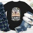 The Book Is Always Better Youth Long Sleeve Tee The Book Is Always Better Youth Long Sleeve Tee