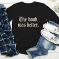 The Book Was Better Sarcastic Reader Statement Youth Long Sleeve Tee The Book Was Better Sarcastic Reader Statement Youth Long Sleeve Tee