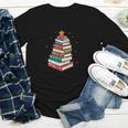 Book Christmas Tree Book Lover Teacher Librarian Men Women Youth Long Sleeve Tee Book Christmas Tree Book Lover Teacher Librarian Men Women Youth Long Sleeve Tee