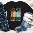 Book Flower Radicalized By Basic Decency Feminist Lgbt Youth Long Sleeve Tee