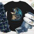 Book Lover Bookworm Reading Books Dragon Sci-Fi Character Youth Long Sleeve Tee Book Lover Bookworm Reading Books Dragon Sci-Fi Character Youth Long Sleeve Tee