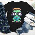 Book Lover Frankenstein's Monster With Reading Glasses Youth Long Sleeve Tee Book Lover Frankenstein's Monster With Reading Glasses Youth Long Sleeve Tee