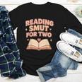 Book Lover Pregnancy Announcement Reveal Smut Youth Long Sleeve Tee Book Lover Pregnancy Announcement Reveal Smut Youth Long Sleeve Tee