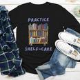 Book Lover Pun Practice Shelf-Care Youth Long Sleeve Tee