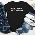 Book Lover Reading I Love My Book Boyfriends Youth Long Sleeve Tee